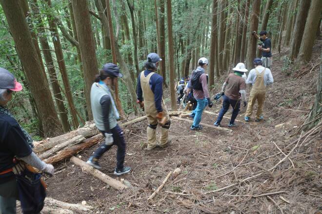 【未来の登山道整備のスタンダード？】「自分たちが使う道は自分たちの手で整備する」 現代の田舎暮らしに必要な “道普請” とは【耕して、焙煎して、走る男　人口2,800人の村に移住してみました vol.13】の画像003