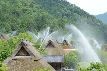 Bonzo様用【9缶】ザッチドコテージ　かやぶき屋根 日本で最後に造られた城」「かやぶき屋根の民家群」「上空からの気球