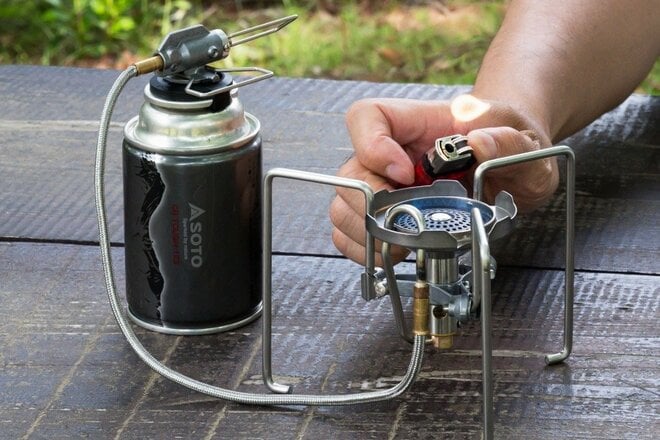 【山でもガンガン使えるCB缶バーナー】SOTOの新作「トレックマスター」実使用レポートの画像001
