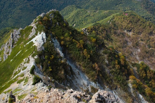 【秋晴れの登山日和】「南アルプスの中心で富士山に出会う！ 日本百名山・塩見岳」長野県・静岡県  2022年の画像004