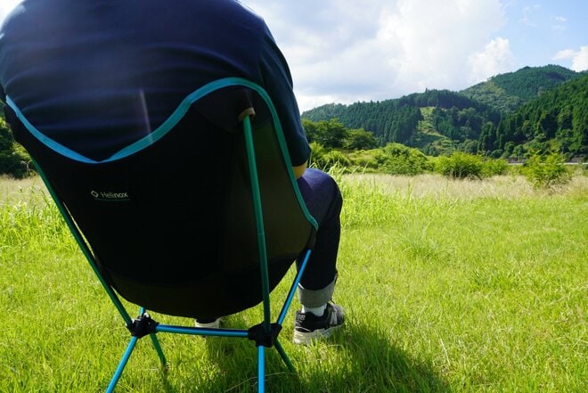 アウトドア全般で使いやすい！【モンベル】ヘリノックス「チェアワン」レポ！  軽量コンパクトでも快適な座り心地＆まさかのキャンプ活用ワザ・注意点もの画像003