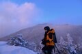 【ハイカー女子の一杯】スノーハイクを黒斑山、蛇骨岳で楽しもう！ 「まるでガトーショコラのような浅間山」 “2杯目”   長野県・群馬県、2025年の画像008