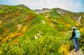 【登山】ここ数年で一番の美しさ「南アルプスの貴公子と女王の山岳紅葉」 日本の1-2-3位の高峰を望む  南アルプス・2025年の画像020