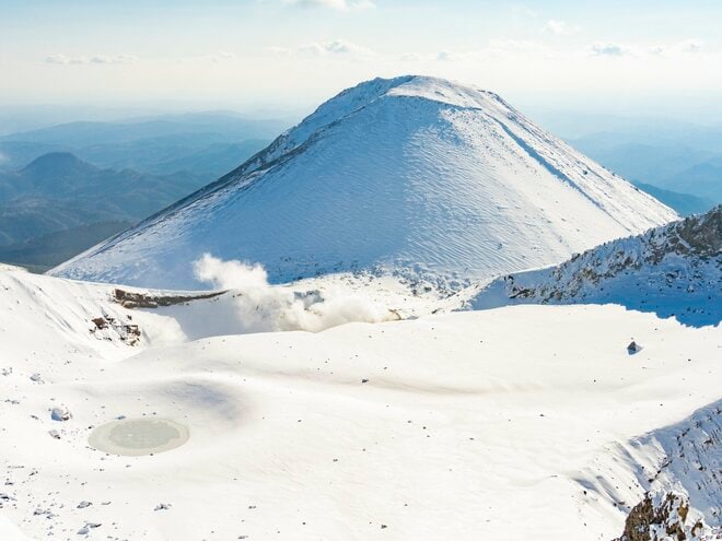 冬がはじまるよ！ 「雌阿寒岳」神秘の原生林を抜けて登った先に待つ絶景とは（2021年10月24日）＜北海道＞の画像010