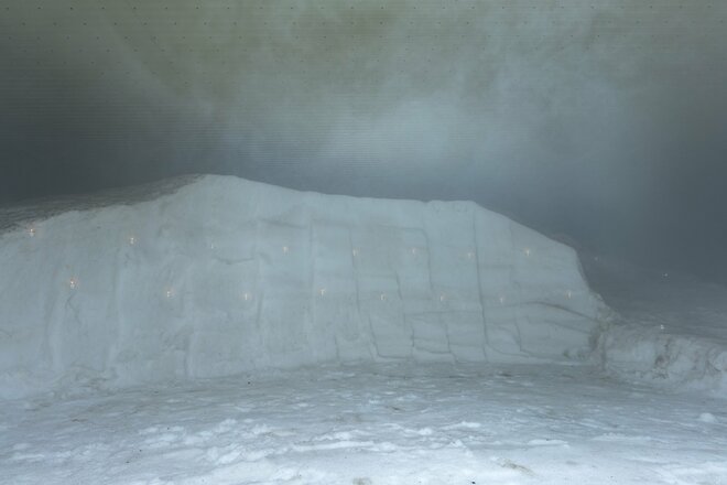 画像 写真 天然の冷蔵庫 ひんやり涼める幻想的な 雪室 体験へ キューピットバレイ 新潟県 合計9枚 キャンプ ニュース Bravo Mountain