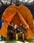 これはもうテーマパーク！？  驚きと楽しさ満載の体験型イベントがいっぱい  2023年「ワークマン秋冬新商品」発表会（編集部レポート）の画像004