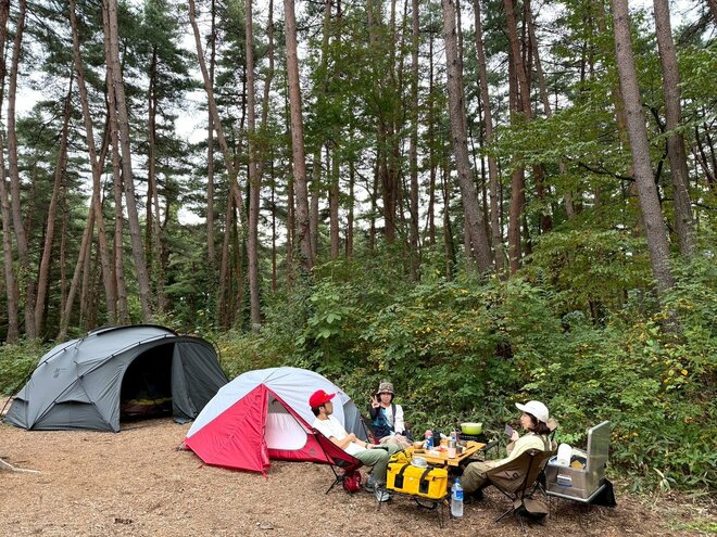 【混み具合や使い勝手は？】キャンプ場予約サイト「なっぷ」で人気のキャンプ場・山梨県北杜市「FOLKWOOD VILLAGE 八ヶ岳」へ！  10月三連休キャンプレポートの画像006