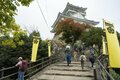 歴史のロマンを感じる登山 “金華山” 岐阜城で「城下を見下ろし殿様気分！？」瓦越しに広がる森と街のコントラストが異次元！【岐阜県】 2024年の画像006