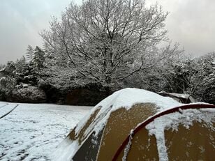 秋の「天候急変」で雪が降ったらどうする？  まさかの「マイナス3℃キャンプ」実体験ライター「命びろい」アイテムレポ