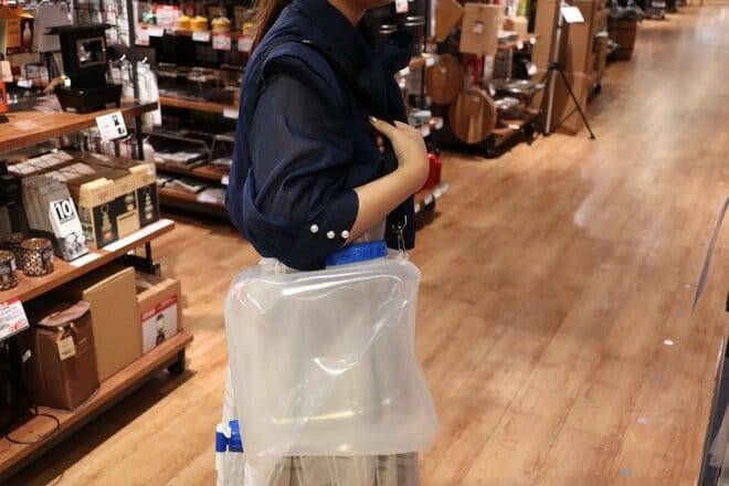 【ショップ店員に聞く！ イチ推しアウトドアギア】畳めるタイプが良い！「水タンク」キャンプ・非常時の “水の確保” は必須です〈WILD-1 ゆめが丘ソラトス店 vol.10〉の画像004