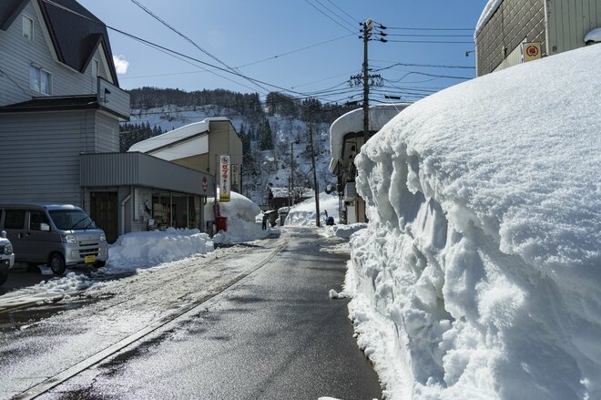 長野県北部の豪雪地帯！ 「“日本最高積雪地”は駅前にあった」 ＜森宮野原駅・長野県栄村＞の画像004