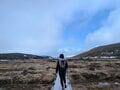 5月の福島で残雪＆暴風体験！【安達太良山＆一切経山】女子3人ハイキング～ライト登山のつもりが「ガチ冒険」になった1泊2日全記録～の画像026