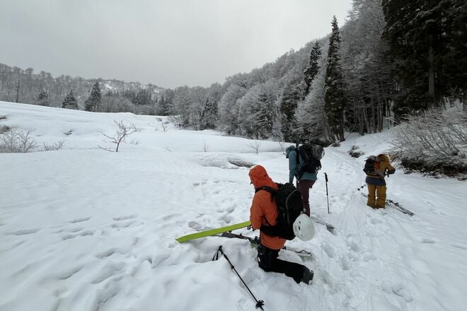 “おとぎの国”に迷い込んだような静かなブナの森を行く「のんびりバックカントリーツアー」 JAPOWを楽しむ！【長野県鍋倉山】2026年の画像003