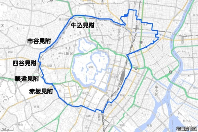 約8時間・25kmの「千代田区一周」ガーミン「Fenix 8」装着で踏破！  ログから浮かぶ「江戸城」のスケール【スマートウォッチで都内ウォーキング vol.2】の画像007