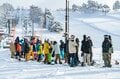 「待っていました！」 雪不足から一変！ クリスマス寒波で待望のスキー場オープン 【斑尾高原スキー場】長野県飯山市・2023年12月23日の画像002