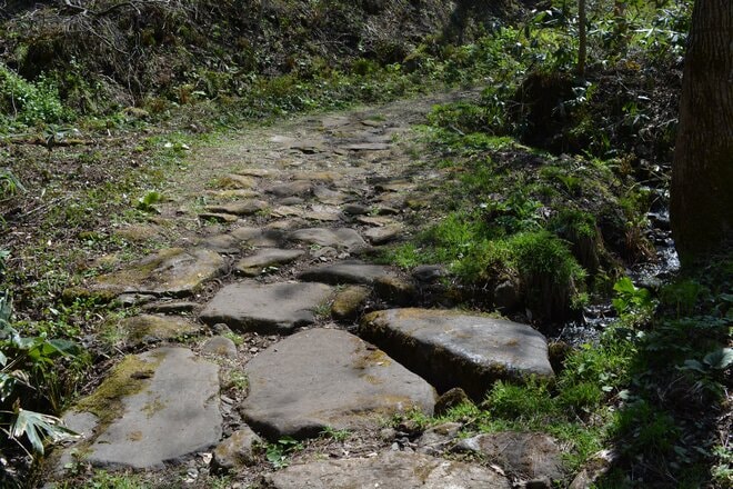【長野県小谷村】歴史ある交易路を「塩の道祭り」で歩く！  古道の面影が残る“石畳” や 牛も泊まった“牛方宿”   ゴールで待つのは「北アルプス」の大パノラマ＜後編＞の画像004