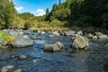 「10月に入ったけれど…… まだ渓流釣りができる自然河川」 秋の気配漂う静岡・芝川でフライフィッシング！ 美しいアマゴと銀ピカのニジマスに出会うの画像013