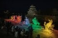 1/26-28【国宝松本城氷彫フェスティバル】 開催！  市街地「イルミネーション」 松本城「プロジェクションマッピング」は “冬の松本観光”の新定番の画像003