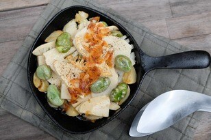 春の味覚をキャンプで堪能！  桜えびとそら豆たけのこアヒージョ【季節の外ごはん vol.２】