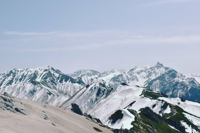 【残雪期登山】林道ゲートが開通したばかりの中房温泉から「北アルプスの女王」燕岳へ登山！ 「今年は雪が溶けるのが早かった！？」 長野県・2022年の画像011