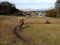【走るだけで上達！】 黄金色のカラマツの紅葉輝く・富士見パノラマリゾートのMTBトレイルを駆け抜ける 2022年《長野県富士見町》の画像005