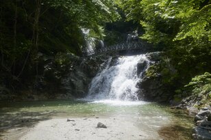 大迫力！  南アルプス「山中の落差120m秘滝めぐり」70分のお手軽散策ルート【南アルプスの日々 vol.9】