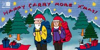 「カリマー」のクリスマス！ ＜Happy carry more X'mas!＞ホリデーシーズン限定オリジナル包装で、この季節ならではのスペシャル感を演出！