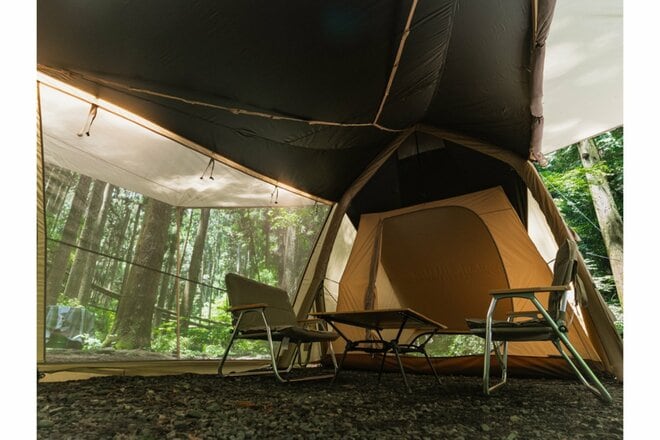 「好評につき現在売り切れ中」のファミリーテント！  DODの「エアボーン」とは？  次回入荷までに要チェック！の画像005