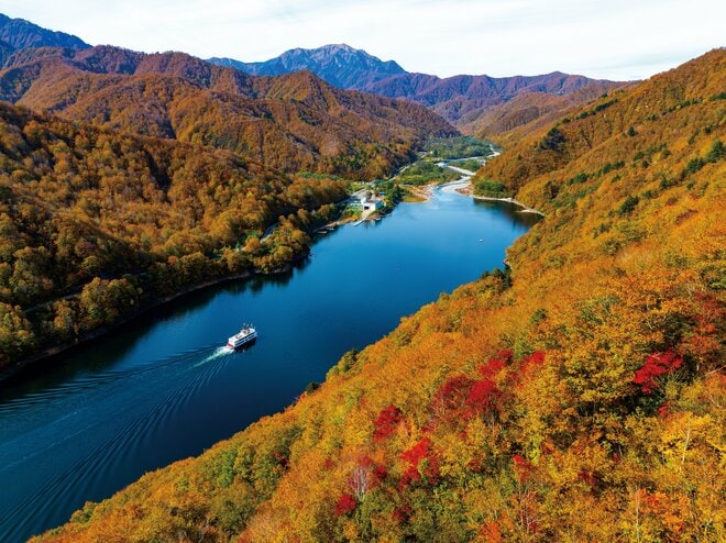 見頃を迎え「紅葉」真っ盛り！  秘境・奥只見湖の「絶景クルーズ」へ【新潟県魚沼市】の画像008