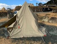 まさか1月でも！？ とある “春めく” 日のキャンプで大惨事！  強風に8時間さらされ「テント＆ギア」が破損… 実体験でわかった「春の風対策で使えるもの」とは