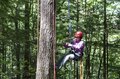 「ロープワークでの木登り」体験！ 先生と道具のおかげ？ 意外と簡単でした “森と本気で遊ぶ”2日間【後編】長野県伊那市の画像012