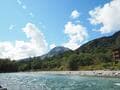 「秋の上高地」で「紅葉景色」満喫する登山＆散策！  新中の湯登山口から「焼岳」を越えて、青く輝く梓川が美しい「河童橋」への画像005