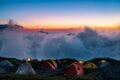 【百高山】“逆さ槍ヶ岳” を撮りたくて、北アルプス「南岳」を目指す！  最高の稜線歩き！  私の夏休み登山ルポ 〈長野県・岐阜県〉 2024年の画像004