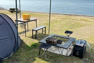 「軽自動車でファミリーキャンプ」 家族4人＆愛犬の荷物と、乗車スペースを確保する方法！  アイテム選び・積み込みのコツとは