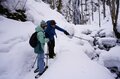 【奥入瀬渓流ホテル by 星野リゾート】苔むす渓流は冬、雪と氷に覆われ静謐な時が流れる ～氷瀑の迫力と冬が創る氷の芸術は寒さを忘れる美しさ～の画像027