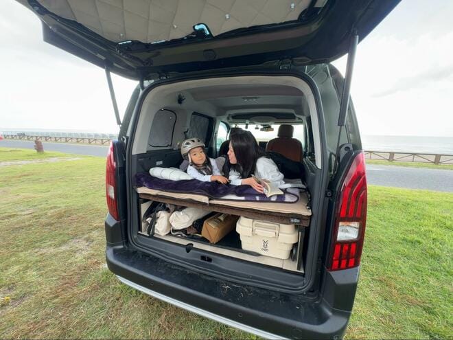 「車中泊とアウトドアアクティビティ」どちらの快適性も上げるため「大切な3つのこと」プジョー・リフターで実証の画像003