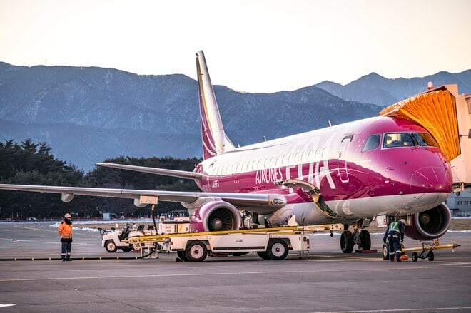 【絶景】北アルプスの雪景色を機内から楽しむFDAフライト「まるで遊覧飛行のよう！ 松本空港〜新千歳空港」2026年の画像013