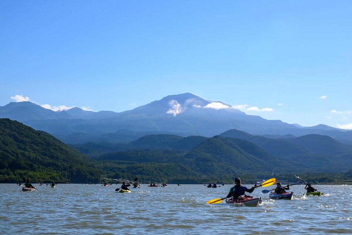 神々の遊ぶ庭を旅する】カヤック・自転車・登山を一気に楽しめる「SEA TO SUMMIT」で自然美が織りなす旭岳の頂へ！  ［北海道・東川町］2022年｜概要｜アクティビティ｜レポート｜BRAVO MOUNTAIN