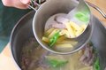 キャンプでホッと温まる、塩豚とあさりのポトフ【季節の外ごはん vol.３】の画像014
