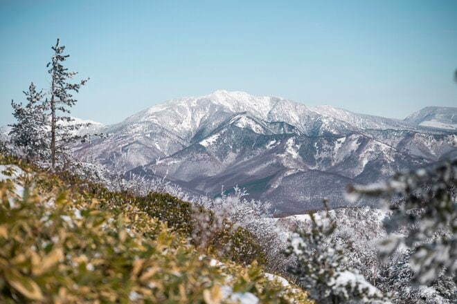 【雪山登山】青空の下で超パノラマ絶景！  冬の魅力を満喫 「湯ノ丸山」 長野県・2025年の画像007