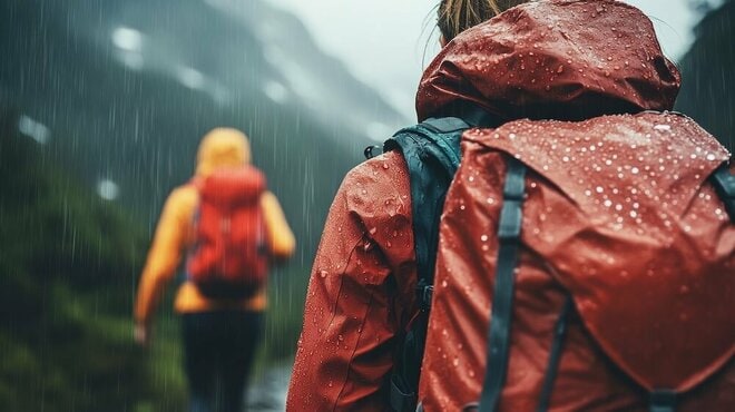 登山用レインウェア