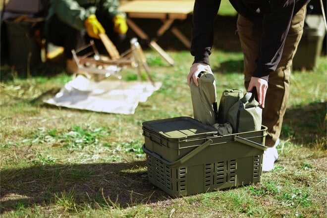 キャンプの荷物運びがグッと楽になる「トランクカーゴ」シリーズに新サイズ！【メッシュカーゴ36】アクセサリーも充実！の画像004