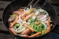 【アウトドア豆知識】写真でも伝わるモチモチ感！「水戻しパスタ」で作るべきアウトドア向き「超速レシピ3選」の画像005