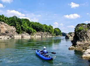 日本ラインのダイナミックな景観と迫力の瀬を楽しむ＜木曽川 前編＞【ユーコンカワイの股旅リバログ vol.38】