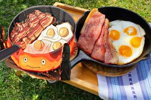 「再現度100％？」ジブリファンに試してほしいアウトドアでの「ハウルのベーコンエッグ」の作り方【最高のキャンプ飯】