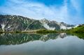 【最新】白馬の山並みを映す水面！「高山植物の花々と景色を愛でながら、梅雨明け宣言の八方池へ」 2024年7月・長野県の画像005
