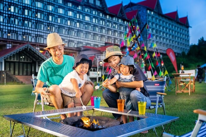 【長野県・白馬コルチナ】夏の「ホテルグリーンプラザ白馬」は遊びが満載！ 樹上のアスレチックや焚火ナイトなど親子で楽しめる“体験プログラム”が約30種！の画像007