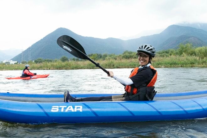 日本一長い川「信濃川水系の千曲川」 サイクリングとラフティング＆カヌーで流域の魅力を再発見！ ツアー体験記【長野県・東北信エリア】の画像013