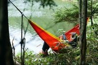 【日本初の試み】「テントに代わる新たな選択肢？」八ヶ岳の山中で試験的に「ハンモック専用サイト」がオープン
