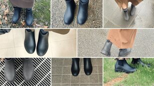 ぱっと見での「レイン＆長靴感」ゼロ！  ワークマン新作「防水サファリサイドゴア」雨の1日「ためし履き」いろんなところへ行ってみた結果！